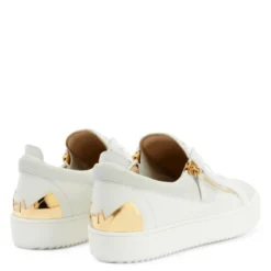 FRANKIE-White-Low-top Sneakers -Nuvella Shop RM30055002 C 1