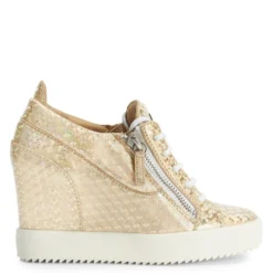 ADDY WEDGE KALEIDO-Gold-Mid Top Sneakers
