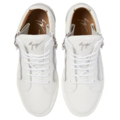 KRISS-White-Mid Top Sneakers -Nuvella Shop RS30029001 D 1 1