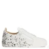 FRANKIE SPRAY-White-Low-top Sneakers