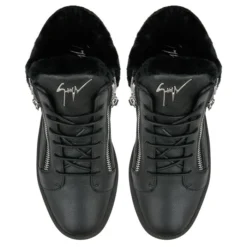 KRISS-Black-Mid Top Sneakers -Nuvella Shop RU10000001 D 1