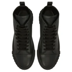 ECOBLABBER-black-Mid Top Sneakers -Nuvella Shop RU20028002 D 1