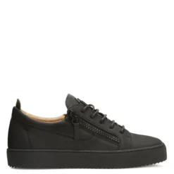 FRANKIE-Black-Low-top Sneakers