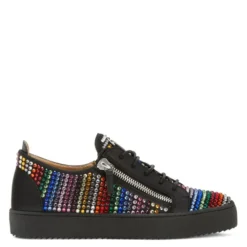 FRANKIE STRASS-Multicolor-Low-top Sneakers