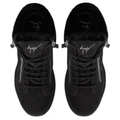 KRISS WINTER-Black-Mid Top Sneakers -Nuvella Shop RW10000001 D 1