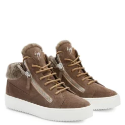 KRISS WINTER-Grey-Mid Top Sneakers -Nuvella Shop RW10000008 B 1