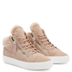 KRISS WINTER-Pink-Mid Top Sneakers -Nuvella Shop RW10000009 B 1