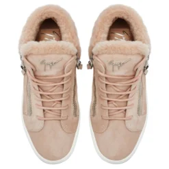 KRISS WINTER-Pink-Mid Top Sneakers -Nuvella Shop RW10000009 D 1