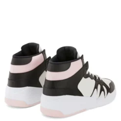 TALON-Pink-Mid Top Sneakers -Nuvella Shop RW20017003 C 1
