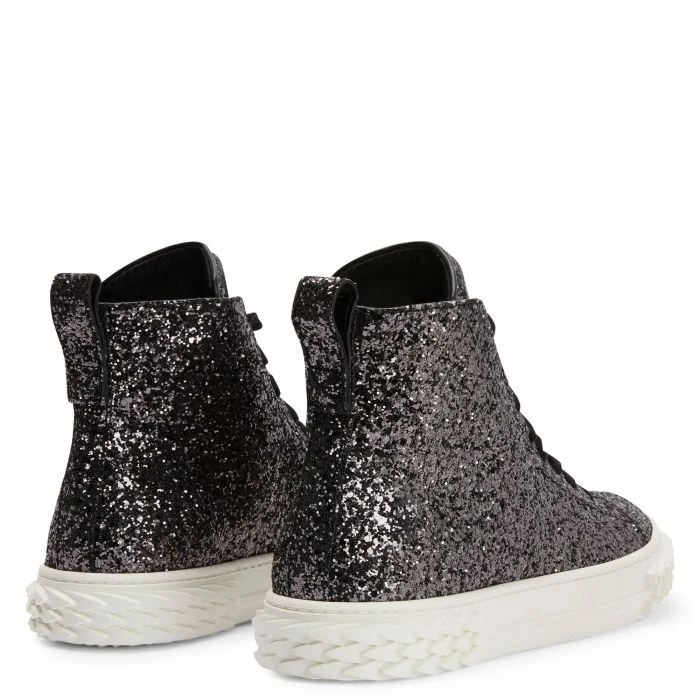 ECOBLABBER-Silver-Mid Top Sneakers 3 ECOBLABBER-Silver-Mid Top Sneakers - Image 3