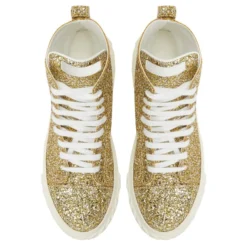 ECOBLABBER-Gold-Mid Top Sneakers -Nuvella Shop RW20026003 D 1