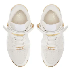 TALON-White-Mid Top Sneakers -Nuvella Shop RW20031001 D 1