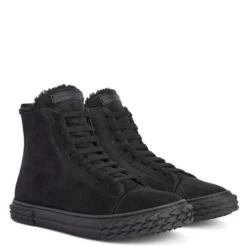 ECOBLABBER-black-Mid Top Sneakers -Nuvella Shop RW20048004 B 1 1