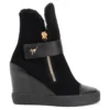 ALETA WEDGE-Black-Mid Top Sneakers