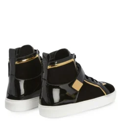 GIUSEPPE ZANOTTI ZENAS-black-Mid Top Sneakers -Nuvella Shop RW20066001 C 1