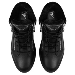 KRISS WINTER-Black-Mid Top Sneakers -Nuvella Shop ru00019001 d
